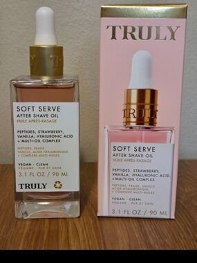 TRULY Soft Serve After Shave Oil - Pink & Gold